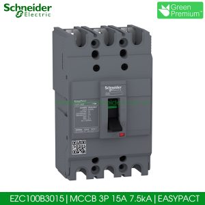 EZC100B3015 Schneider MCCB 3P 15A 7.5kA EasyPact EZC100