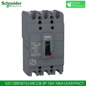EZC100F3015 Schneider MCCB 3P 15A 10kA EasyPact EZC100