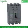 MCCB 3P 60A 10kA - EZC100F3060 EasyPact EZC100N Schneider EZC100F3060 Schneider MCCB 3P 60A 10kA EasyPact EZC100