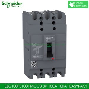 EZC100F3100 Schneider MCCB 3P 100A 10kA EasyPact EZC100