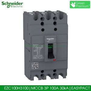EZC100H3100 Schneider MCCB 3P 100A 30kA EasyPact EZC100