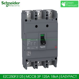 EZC250F3125 Schneider MCCB 3P 125A 18kA EasyPact EZC250
