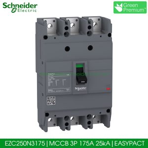 EZC250N3175 Schneider MCCB 3P 175A 25kA EasyPact EZC250