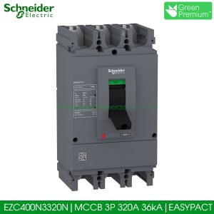 EZC400N3320N Schneider MCCB 3P 320A 36kA EasyPact EZC400