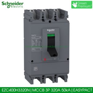 EZC400H3320N Schneider MCCB 3P 320A 50kA EasyPact EZC400