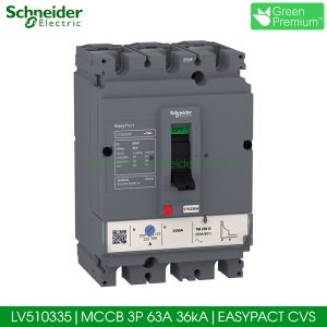 MCCB 3P 63A 36kA LV510335 Schneider Easypact CVS100F