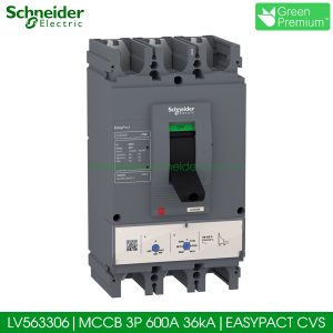 MCCB 3P 600A 36kA LV563306 Schneider Easypact CVS630F