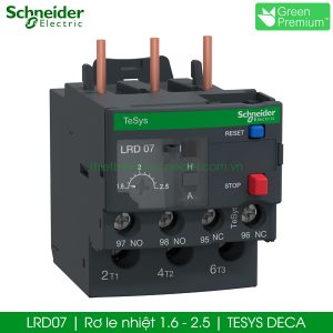 Rơ le nhiệt LRD07 Schneider Tesys Deca