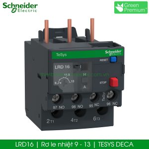 Rơ le nhiệt LRD16 Schneider Tesys Deca