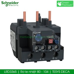 Rơ le nhiệt LRD3365 Schneider Tesys Deca
