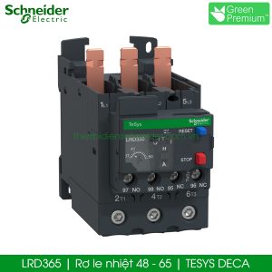 Rơ le nhiệt LRD365 Schneider Tesys Deca