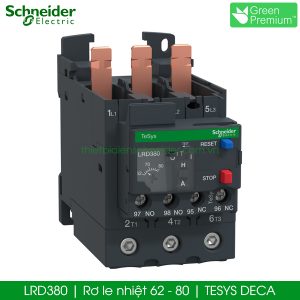 Rơ le nhiệt LRD380 Schneider Tesys Deca