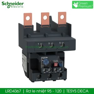 Rơ le nhiệt LRD4367 Schneider Tesys Deca