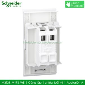 Công tắc 1 chiều Schneider M3T31_M1FS_WE AvatarOn A, bắt vít