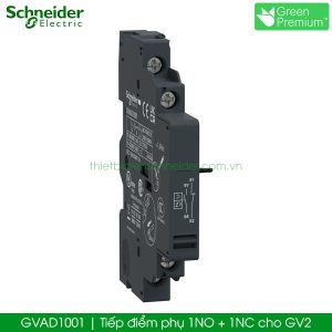 GVAD1001 Schneider tiếp điểm phụ 1NO + 1NC cho GV2