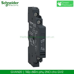 GVAN20 Schneider tiếp điểm phụ 2NO cho GV2
