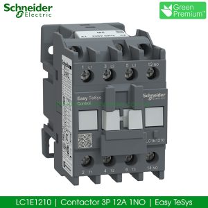 LC1E1210 Contactor 3P 12A Schneider 1NO Easy Tesys