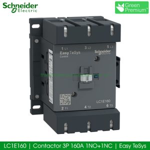 LC1E160 Contactor 3P 160A Schneider 1NO+1NC Easy Tesys