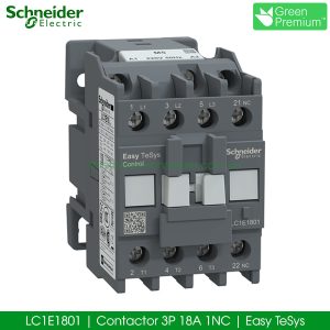 LC1E1801 Contactor 3P 18A Schneider 1NC Easy Tesys