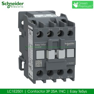 LC1E2501 Contactor 3P 25A Schneider 1NC Easy Tesys