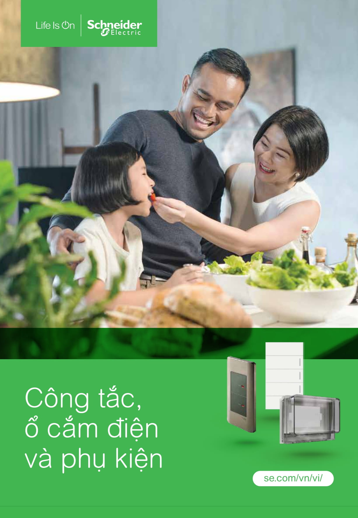 Bảng giá công tắc ổ cắm Schneider 2025