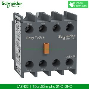 LAEN22 Schneider tiếp điểm phụ 2NO+2NC