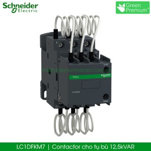 LC1DFKM7 Schneider contactor cho tụ bù 12.5kVAR