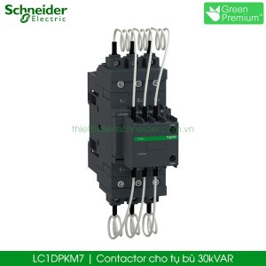 LC1DPKM7 Schneider contactor cho tụ bù 30kVAR