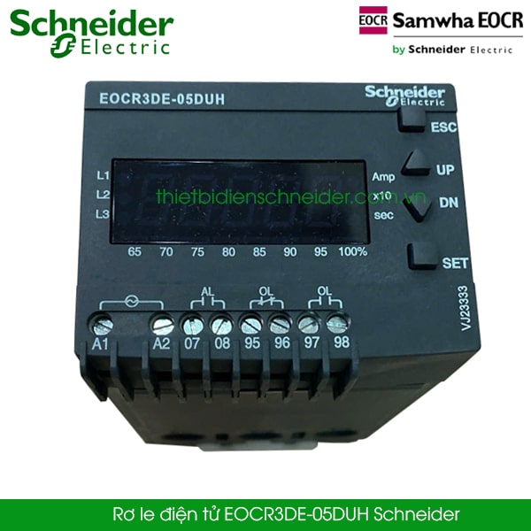 EOCR3DE-05DUH Schneider rơ le điện tử bảo vệ động cơ EOCR3DE-05DUH Schneider rơ le điện tử bảo vệ động cơ