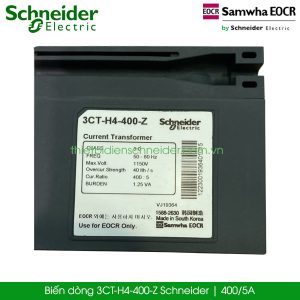 Biến dòng 3 pha 400/5A 3CT-H4-400-Z Schneider Samwha 3CT-H4-400-Z Schneider biến dòng 3 pha 400/5A Samwha
