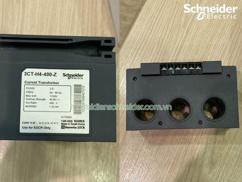Biến dòng 3 pha 400/5A 3CT-H4-400-Z Schneider Samwha Hình ảnh thực tế biến dòng 3 pha 400/5A Schneider 3CT-H4-400-Z