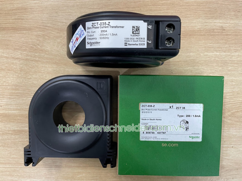 Biến dòng thứ tự không ZCT-035-Z Schneider Samwha Hình ảnh thực tế biến dòng thứ tự không ZCT-035-Z Schneider