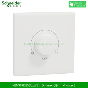 KBN31RD250U_WE Dimmer đèn Schneider Vivace E