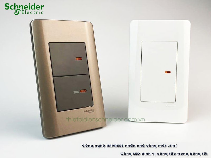 Review chi tiết 3 mẫu công tắc ổ cắm chữ nhật Schneider đáng mua nhất 2026: AvatarOn A – Zencelo A – Miluz E Công tắc ổ cắm Schneider Zencelo A