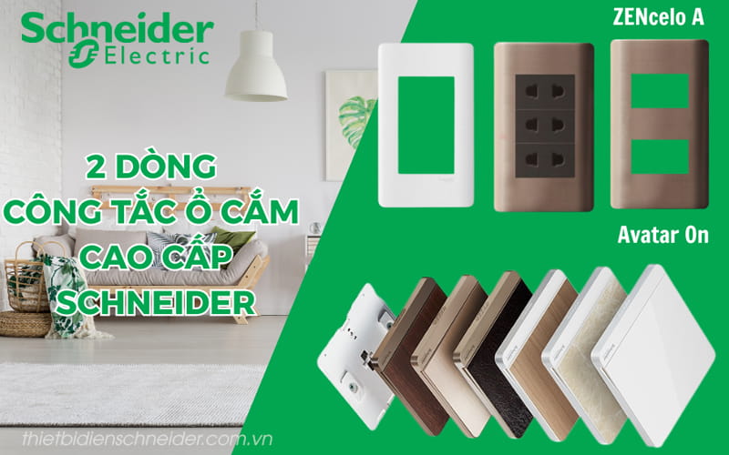So sánh công tắc ổ cắm Schneider và Panasonic: Nên chọn hãng nào? Công tắc ổ cắm cao cấp Schneider