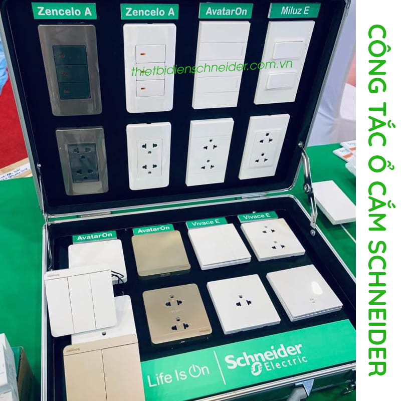 Công tắc ổ cắm Schneider tại Hải Phòng