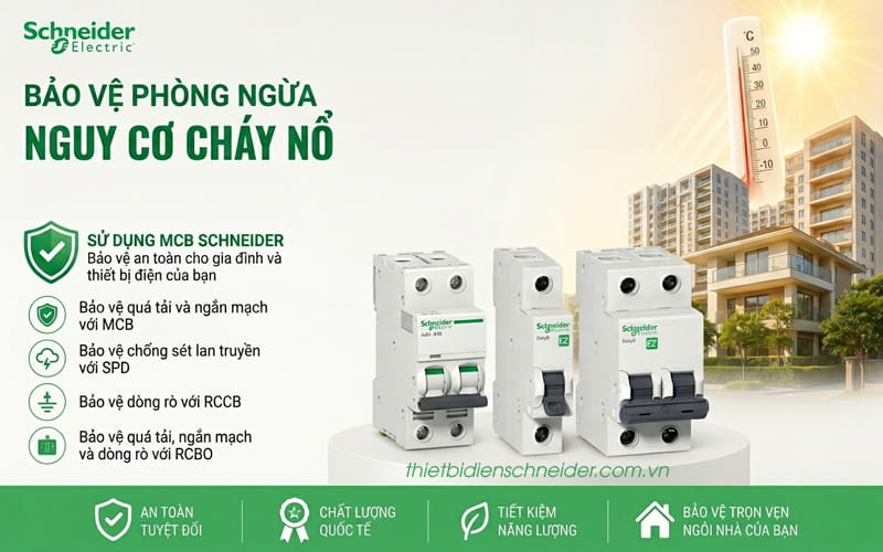 Thiết Bị Điện Schneider Tại Hải Phòng – Giải Pháp An Toàn Cho Mọi Công Trình Thiết bị đóng cắt Schneider tại Hải Phòng